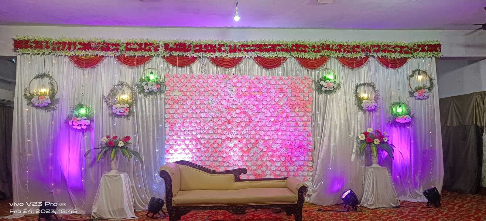 SVTM PONNERI - STAGE DECORATIONS