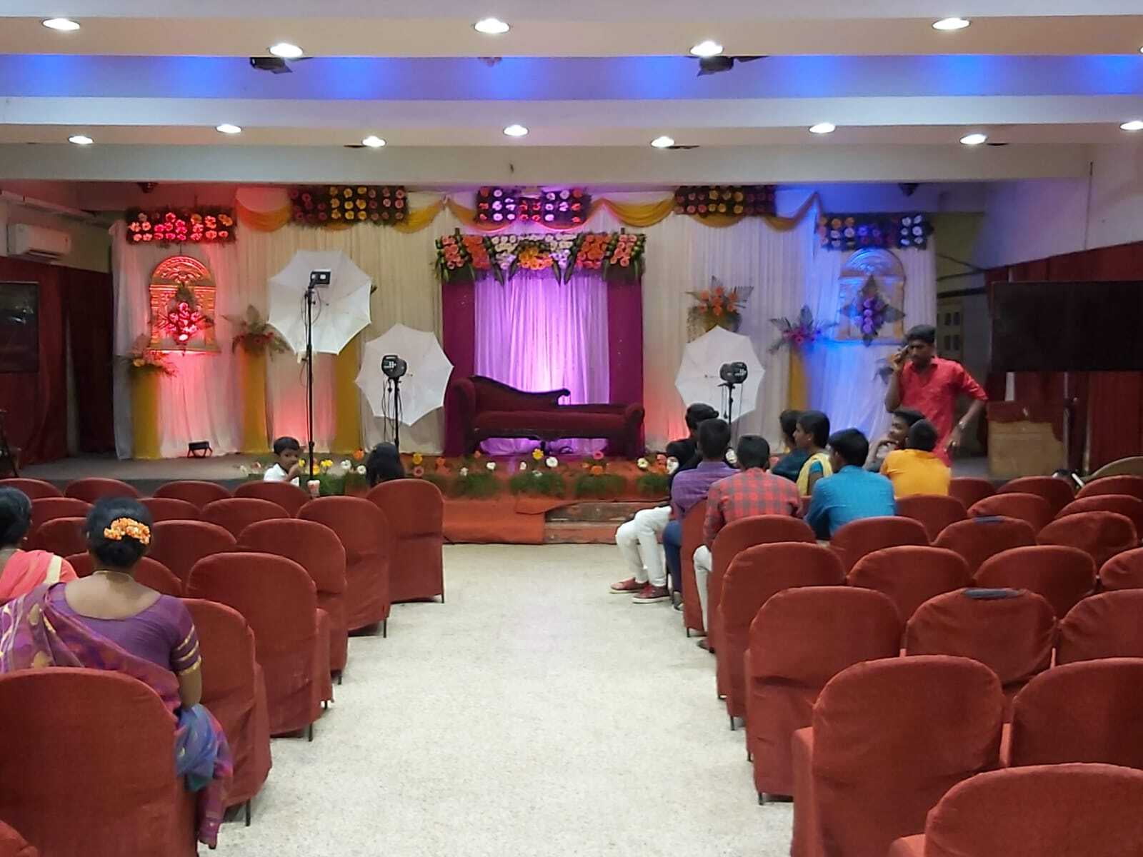 SVTM PONNERI - STAGE DECORATIONS